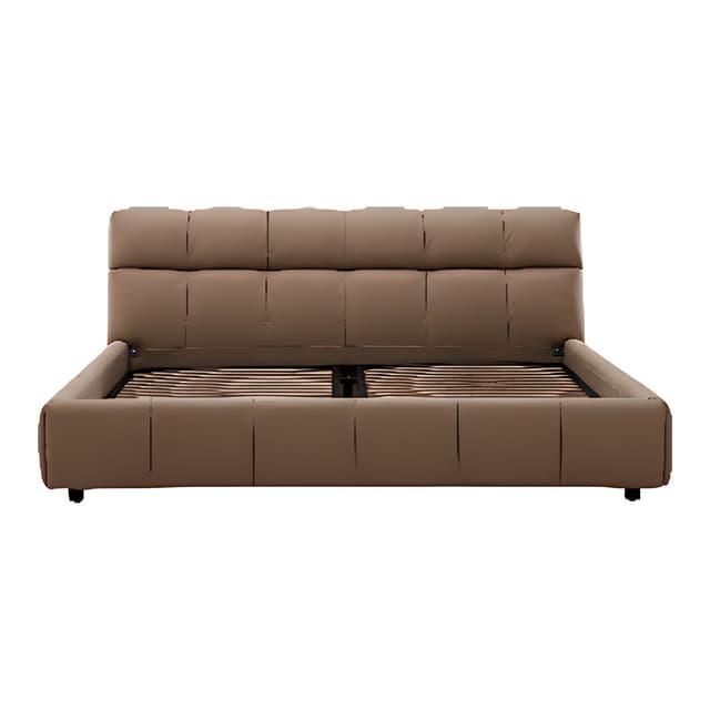 Boman Genuine Leather Bed