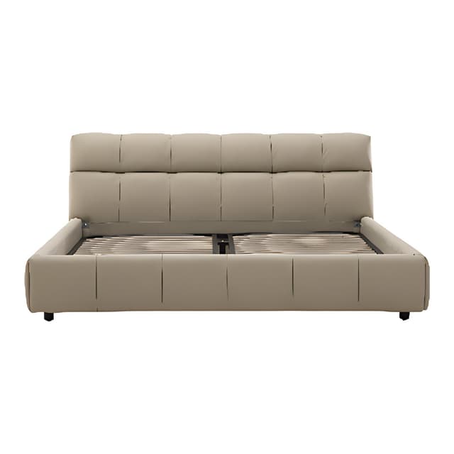 Boman Genuine Leather Bed